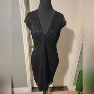 Charlotte Russe Size L Lace Mini Dress